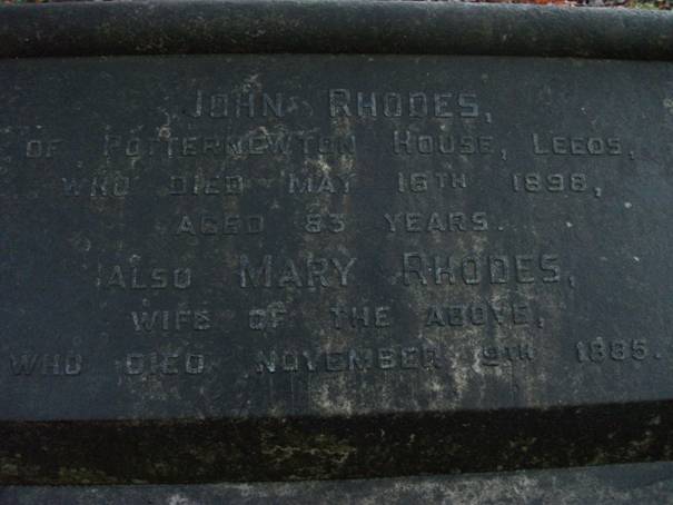 Rhodes Grave, inscription on north face.jpg